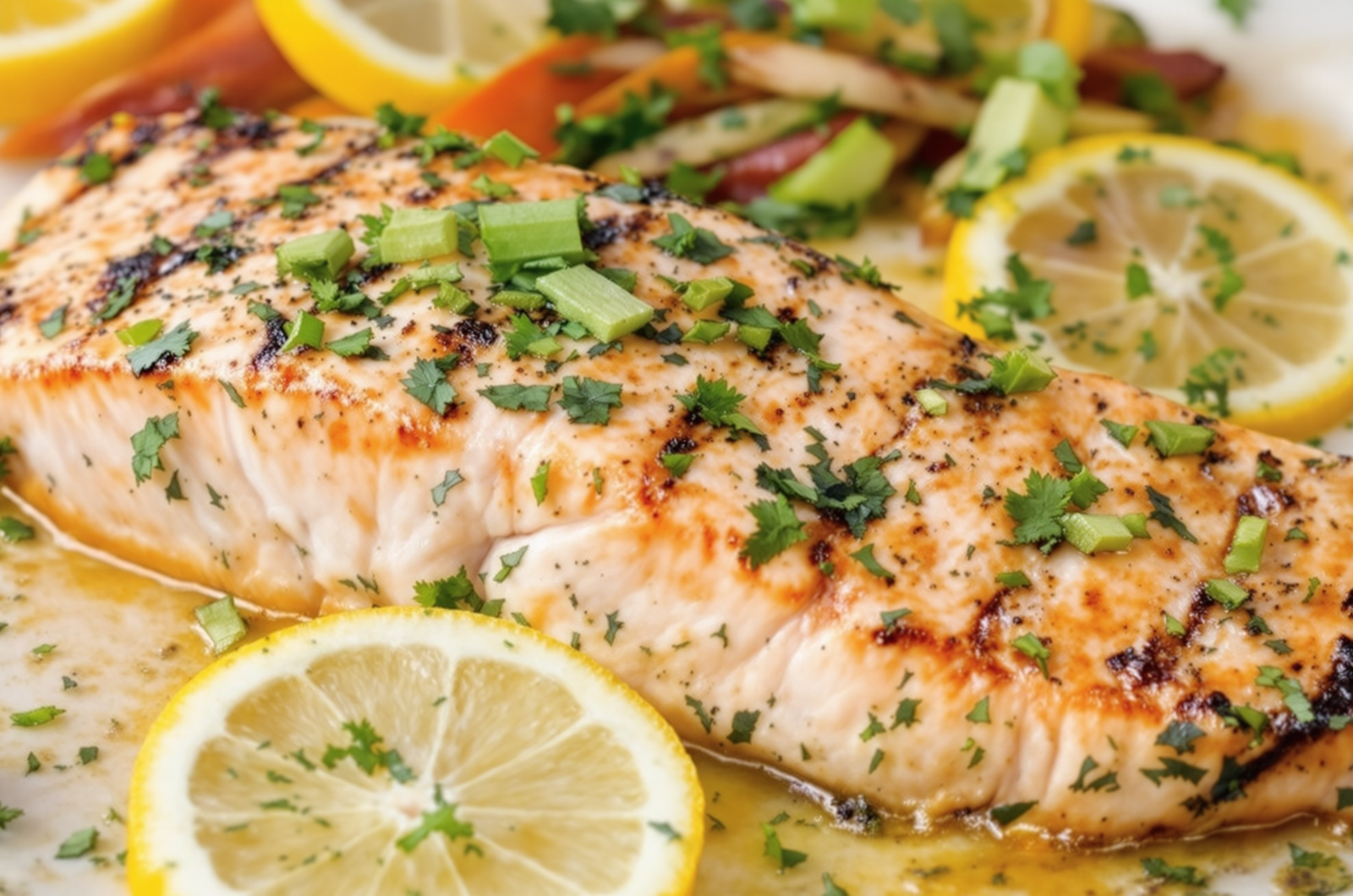 Gluten-Free Lemon Herb Grilled Salmon